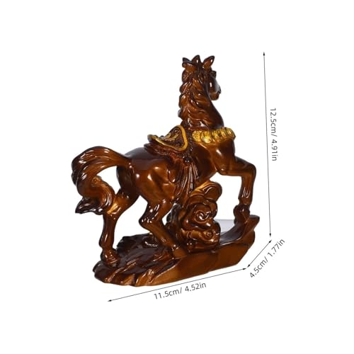 Figurine de cheval à thé aux couleurs changeantes design