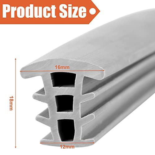 Concrete Expansion Joint Filler Driveway Crack Filler Flexible Epdm Rubber Strip For Concrete Crack Repair Replacement Weather Aging Resistance Expansion Joint Upgrading (1/2'' Wide, 10 Ft Long) #TOP1