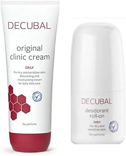 Decubal Kuru ve Çok Kuru Ciltler için Klinik Nemlendirici Krem 250 gr ve Roll-On 50 ml