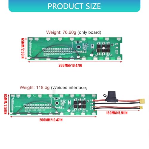 Módulo de protección de carga 16S 60V 25A con control térmico integrado 3