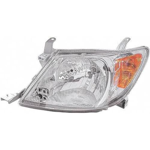 goingfast Phare avant gauche H4 compatible avec Toyota HILUX VII Pick-Up 2005-2008 Halogène