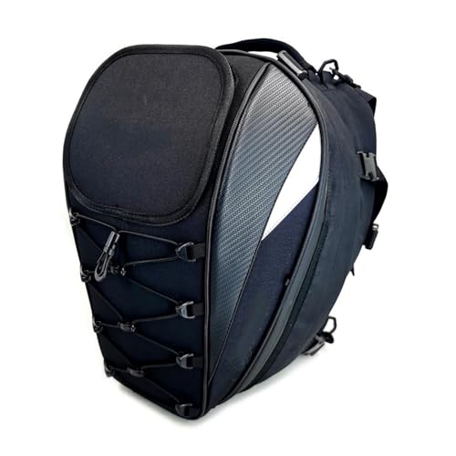 Sacoche moto étanche grand sac de moto selle arrière réfléchissant et sac à dos casque