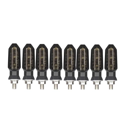 Clignotants LED pour Motos 8mm avec boîtier robuste pour MSX125 et CBR