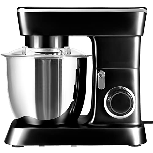 Aunye Küchenmaschine Rührmaschine,Knetmaschine 800W, Teigmaschine Rührmaschine mit 4.5 L Edelstahl Schüssel 6… – Bild 3