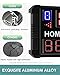 Spolehli Football Scoreboard Basketball Scoreboard 14/24s Shot Portable Multisport Scoreboard Wall-Mount Digital Electronic Scoreboard for Football Basketball Table Tennis Baseball Soccer Volleyball