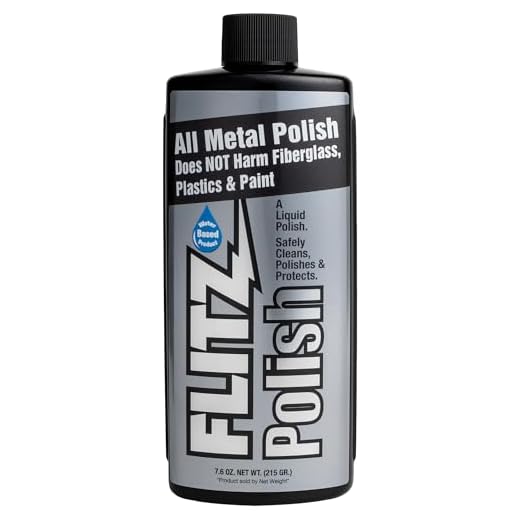 Flitz Multi-Purpose Polish and Cleaner Liquid for Metal, Plastic, Fiberglass, Aluminum, Jewelry, Sterling Silver: Great for Headlight Restoration + Rust Remover, Made in the USA