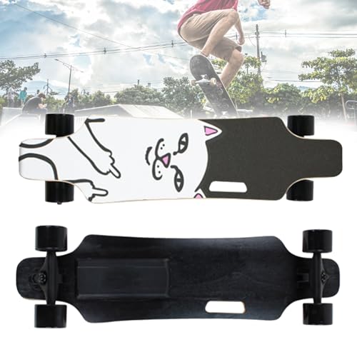 Skateboard Elettrico, Longboard A Quattro Ruote Con Motori...