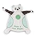 NICI- Schlafmützen Comforter Bear Pandalino Have a Nice Dreams, Panno per Coccole per Neonati, Colore Bianco, 45678