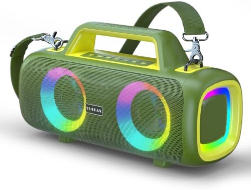 Altavoz Bluetooth Portátil 140W Potente con 2 Subwoofers y 2 Twee...