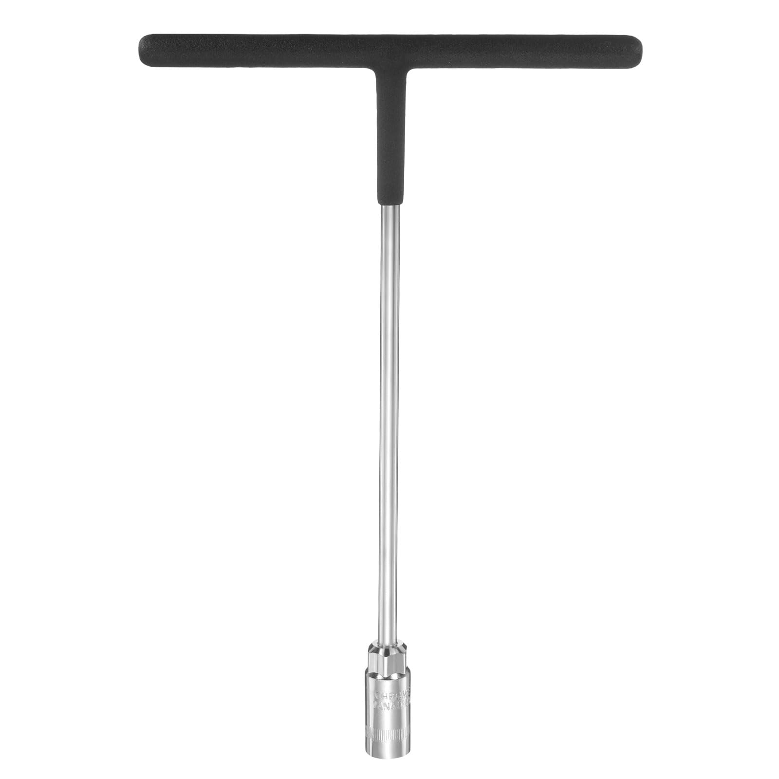 sourcing map T-Handle Socket Wrench 14mm Metric High Carbon Steel 6-Point Hex Hexagon T-Shape Spanner with Non-Slip Handle for Motorcycle Vehicle Car Bicycle Repair