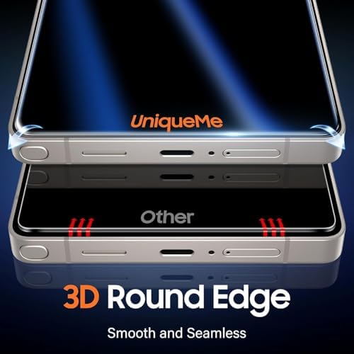 UniqueMe 2 PACK for Samsung Galaxy S25 Ultra Screen Protector - 4