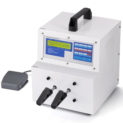 Macchina automatica per la torsione del filo con velocità regolabile da 300 a 7500 giri/min e funzione avanti/indietro