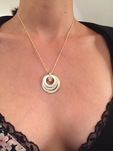necklace for mom with kids names