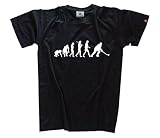 Shirtzshop T-Shirt Evolution Eishockey I, Schwarz, XXXL
