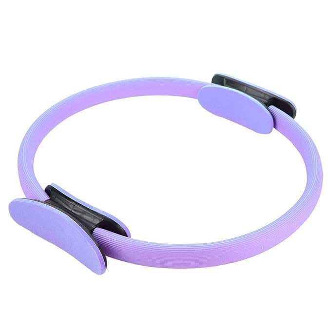 Pilates Ring Exercise Circle for Home Workout Resistance Fitness Yoga Thigh Arm Strength Trainer Lightweight Durable-image-31