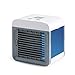 LKK-KK. USB Mini Spray Air Cooler Mały Klimatyzacja Nawilżacz Desktop Office Fan (Kolor: niebieski, Rozmiar: 16.5x13.5x16.5cm)