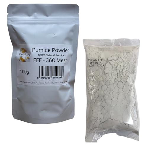 Polvo pómez de 100 g - (grado seleccionado) - Artesanía/Electrónica/Joyería - FFF 360 Mesh