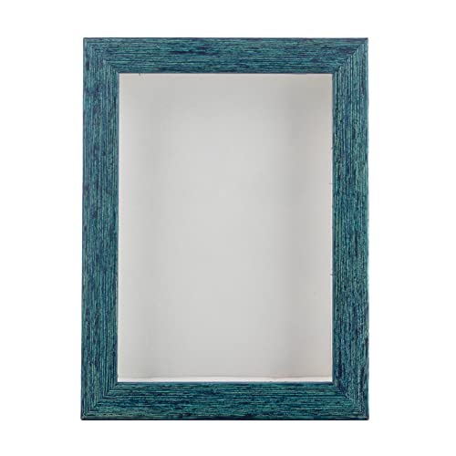 18x24 Shadow Box Frame Chalky Blue | 1
