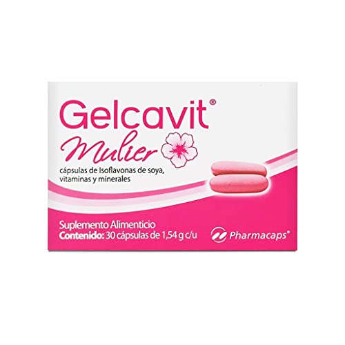 Proteínas, isoflavones de soya Marca GELCAPS (2)