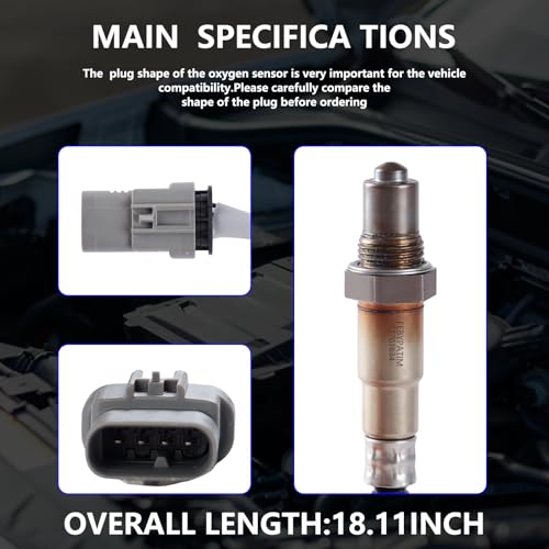Sensor de Oxígeno Febypatim 12701634 para Chevy miniatura 3