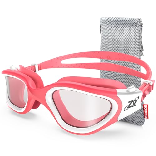 Image of ZIONOR Swim Goggles, Upgraded G1 Polarized Swimming Goggles Anti-Fog for Adult Men Women