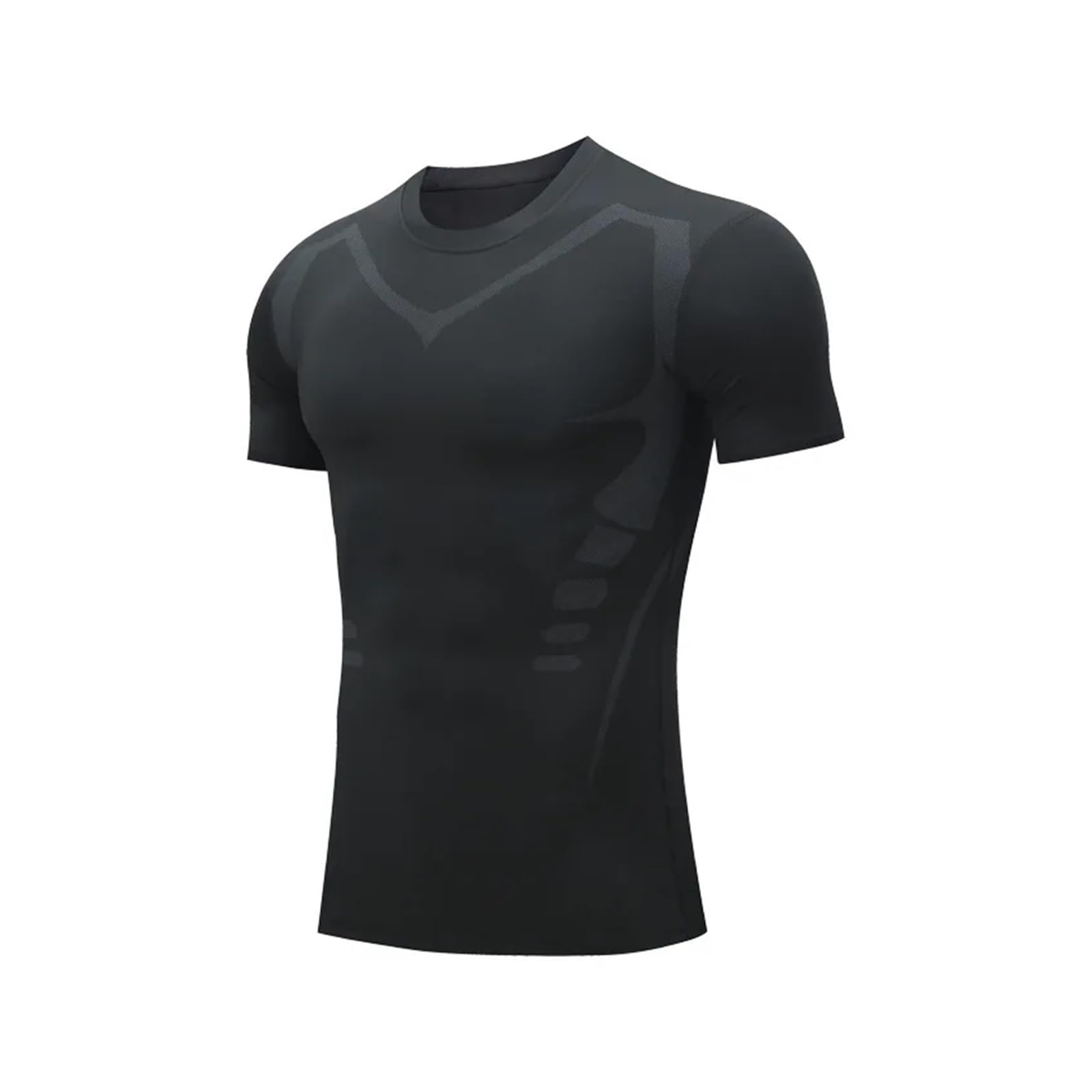Tops Moldeadores Para Hombre Chaleco moldeador de manga larga for hombre, chaleco adelgazante, moldeador de cuerpo, camiseta sin mangas de compresión, camisas de entrenamiento for Fitness con Control