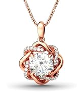 Jeulia 誕生石付きキャット＆ハート・ムーン・ネックレス Jeulia 誕生石付きキャット＆ハート・ムーン・ネックレス - Jeulia JP