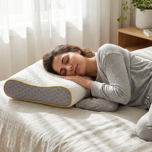 Image of Neck Pillow (Knitted Fabric, Contour Small (Pack of 1))