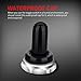 DaierTek Waterproof Toggle Switch 12V DC 30A Heavy Duty 2 Pin ON Off SPST with Weatherproof Boot Cap Cover for Auto Car Marine Boat -2 Pack
