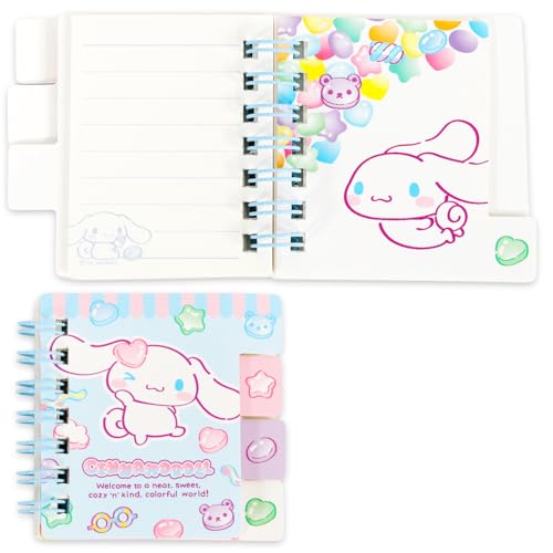 Lot de 3 mini carnets Sanrio Hello Kitty et Kuromi 7x7cm - 2