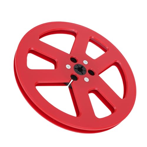 Sanpyl Smooth Airflow | compatible with TEAC and Studer Reel to Reel Recorders | 1/4" 7 Inch ABS Take Up (red)