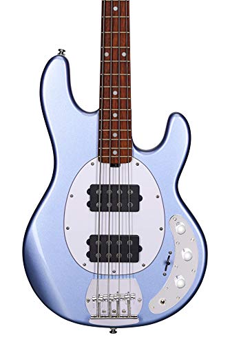 Sterling by Music Man 4 String Bass Guitar, Right, Lake Blue Metallic (RAY4HH-LBM-R1) - Les Beatles, Paul McCartney, John Lennon, RIngo Starr, George Harrison Sterling by Music Man 4 String Bass Guitar, Right, Lake Blue Metallic (RAY4HH-LBM-R1) – Image 3