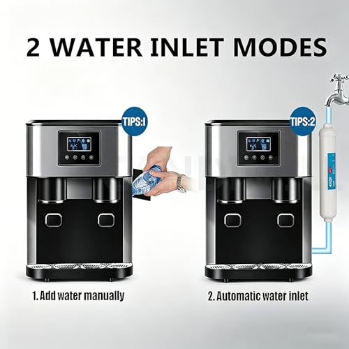 Fabricadora de hielo 3 en 1 con dispensador de agua 1.8L miniatura 6