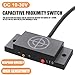 Square Capacitive Proximity Sensors Switches Adjustable 1-10mm Detections Distance for Industrial Applications Industrial Capacitive Sensors Switches