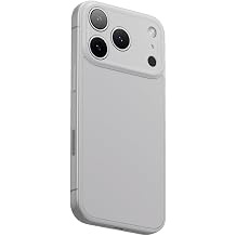 PhoneBack Cover - Not Your Typical Case - Suti MagSafe Compatible Magnetic Back Cover for iPhone 17 Pro Max - Ultra-Thin Slim Protection, Warm Grey Silicone