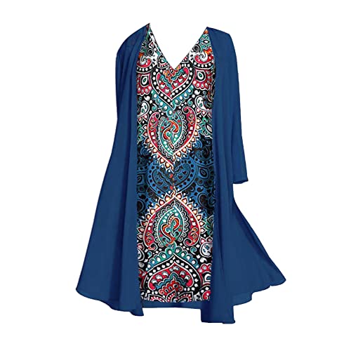 Ensemble robe tailleur femme imprimé idéal pour vos tenues de printemps décontractées