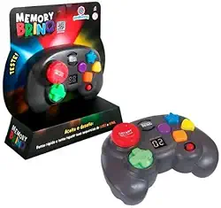 Brinquedo Controle Jogo Da Memória Com Luz E Som P/ Crianças