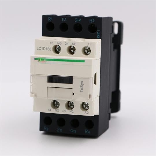 Contacteur LC1D188FE7 pour contrôle de pompe et moteur 32A 115V CA