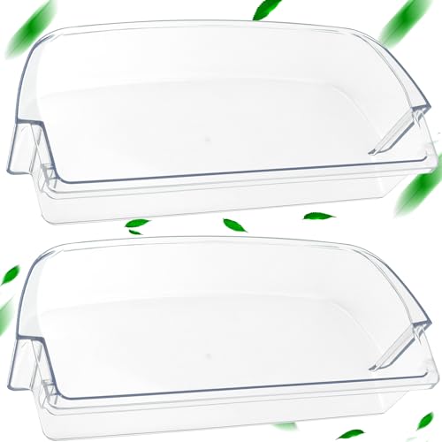 MIFLUS Ken-more Refrigerator Door Shelf WPW10710203 (2 Pack) Compatible for Whirl-pool Refrigerator Door Shelf Fit for Refrigerator WRS571CIDM01 WRS588FIHZ00 WRS588FIHZ04 Bin