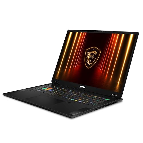 MSI Stealth 18 HX AI A2XWHG 006UK Intel Core Ultra 9 275HX Ordinateur portable 45 7 cm 18 Quad HD+ DDR5 SDRAM SSD NVIDIA GeForce RTX 5070 Ti Wi Fi 7 802.11be Windows 11 Pro Anglais britannique Neuf - vue 6