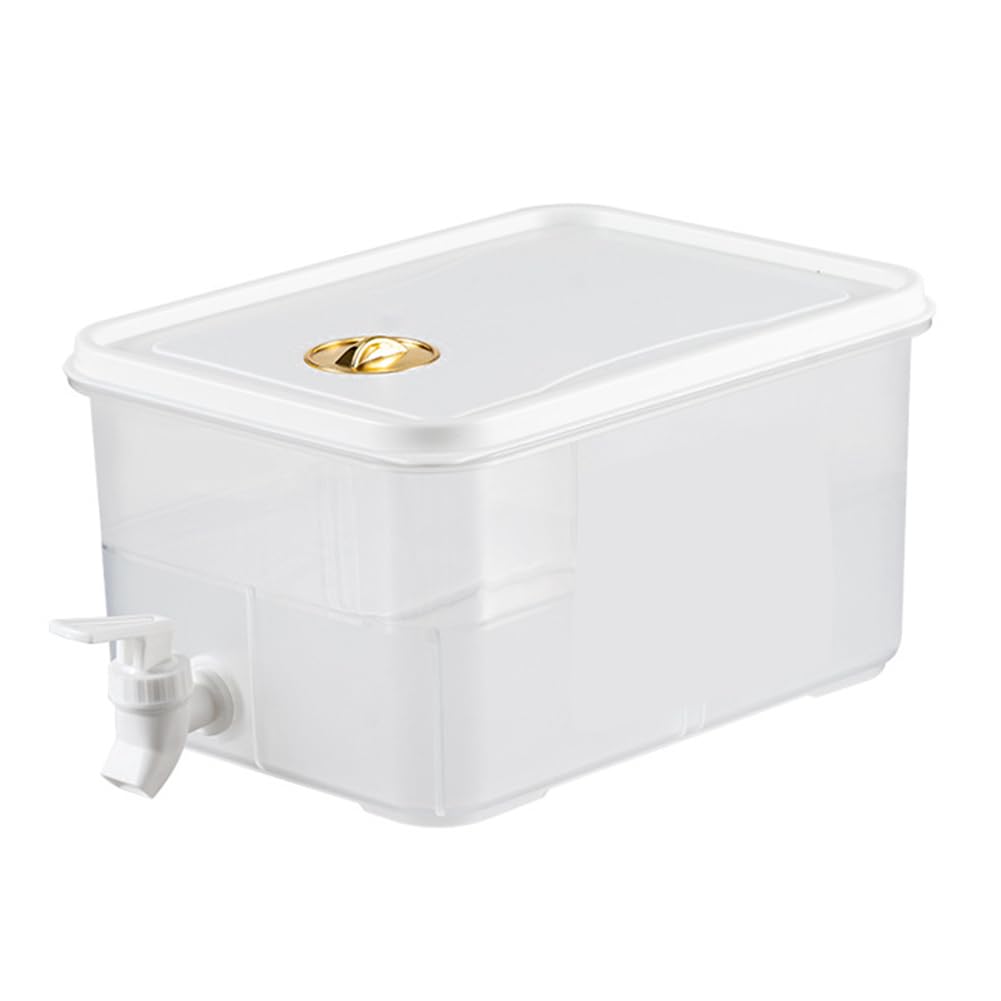 CTRLZS 5L Cold Water Kettle Refrigerator Cold Water Jug Refrigerator Cool Water Bucket with Faucet Refrigerator Cool Water Bucket Lemonade Bottle Beverage Water Dispenser Drinkware