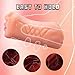 3 in 1 Realistic Pocket Pussy Male Masturbators, Sex Doll with Realistic Textured Mouth Vagina, Male Blowjob Stroker Toy with 3D Realistic Textured Tight Anus & Adult Sex Toys for Men Masturbation