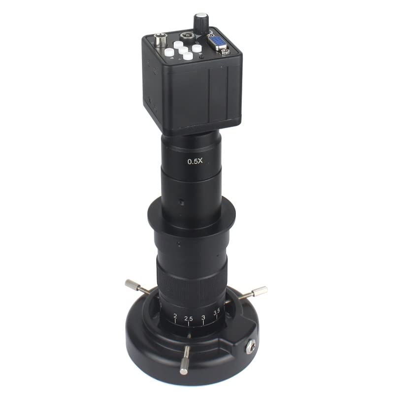 Mikroskopbeobachtung VGA 13MP Digitalkamera mit monokularem Mikroskop 130x oder 180x einstellbares Objektiv(180X Lens 50mm)