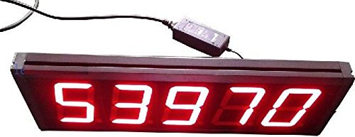 Compte à rebours de couleur rouge GOWE pour rythmer vos séances sportives