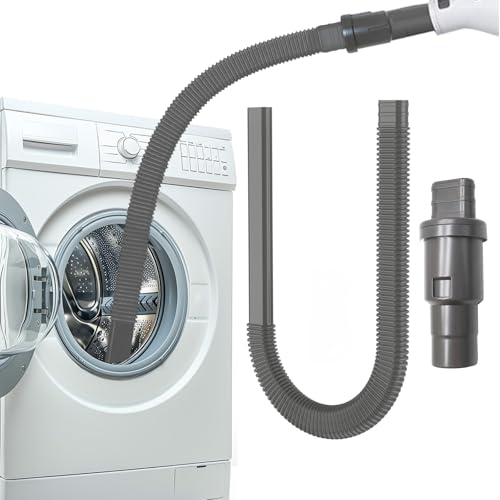 Image of Dryer Vent Cleaner Kit Compatible with Shark Vacuum Hose Attachment, Cleaning Tools for Dryer Vents, Dryer Lint Cleaner for Series NV350, NV351, NV352, NV353,NV360,NV500, NV501 NV752 NV751