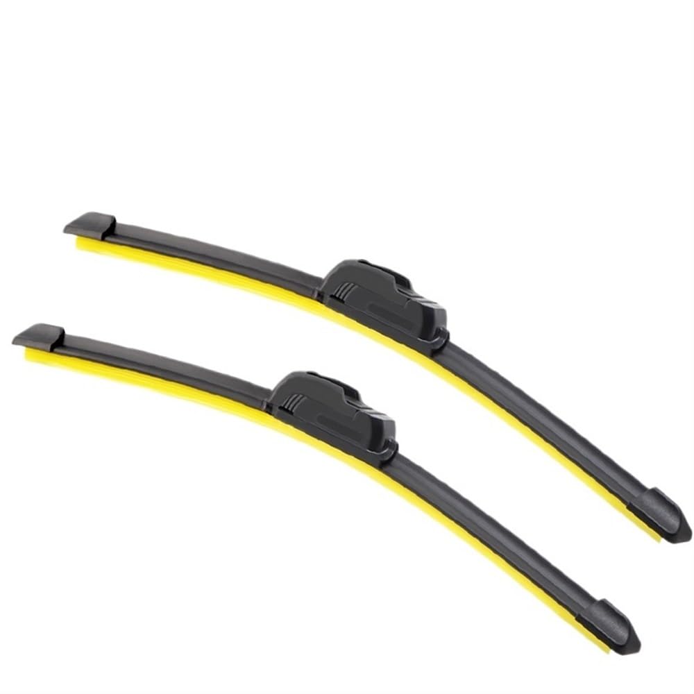 Automotive Tergicristalli Spazzola Tergicristallo Per Auto, In Gomma Siliconica, Per Tergicristallo Anteriore, Compatibile Con Nissan Per Terrano 1993-2014 (Color : 3)