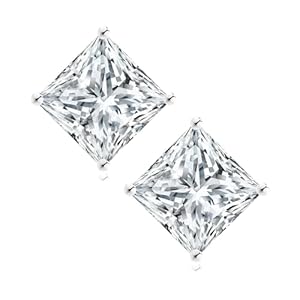 KRKC&CO Princess Cut Moissanit...