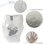 Microscope Dust Cover Compatible with XSP-00 - Lab lensmeter Instruments Accessories, PVC, 8.7"x14.1"x16.5"