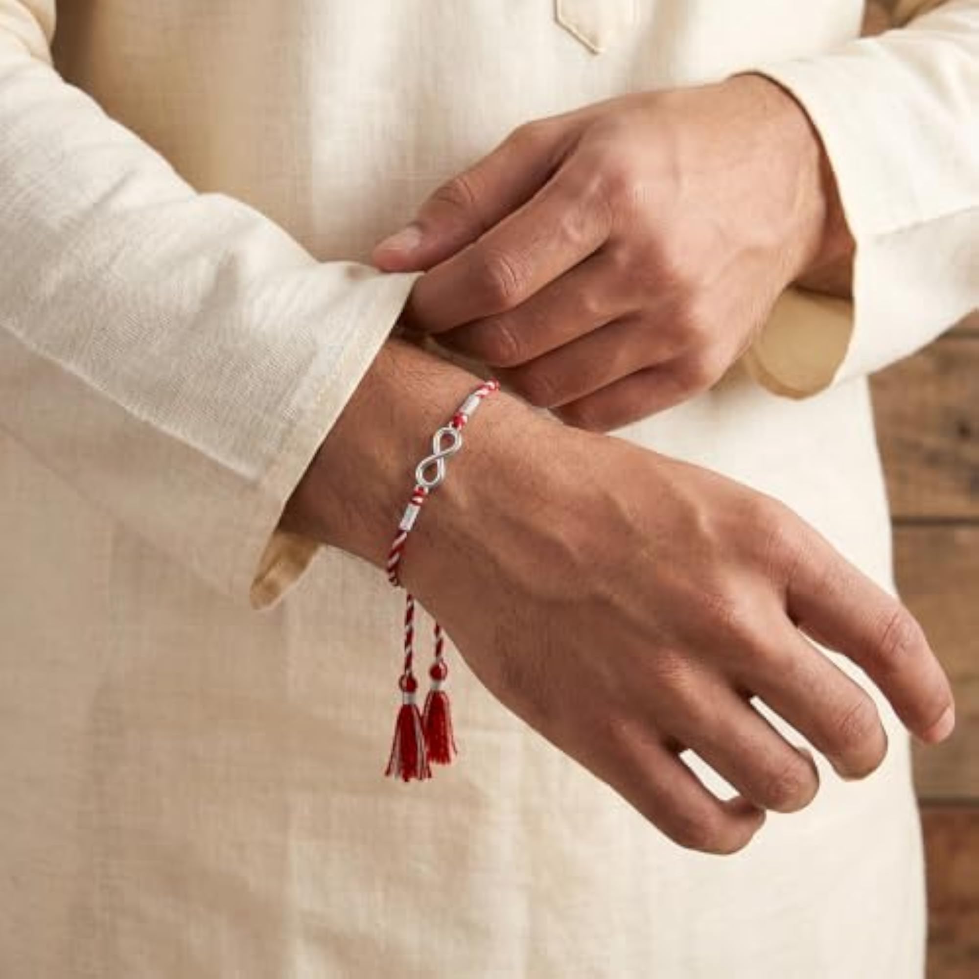 925 Boundless Rakhi, Raksha Bandhan Gift for Couple