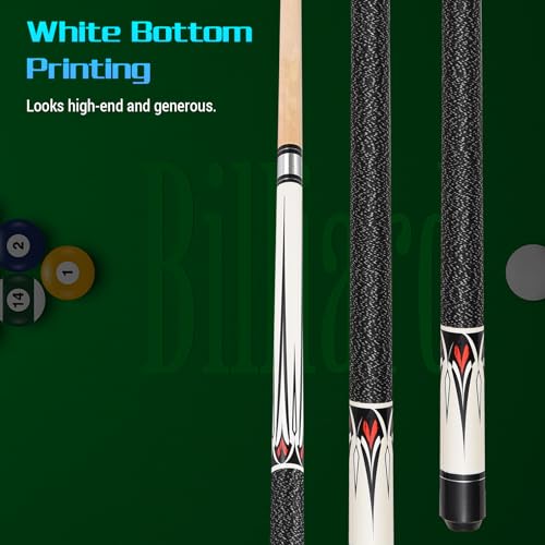 Taco de pool 147 cm con punta 13 mm de arce miniatura 5